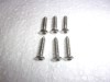 PARK LIGHT BEZEL SCREWS 6 TORX SS 78-81 CAMARO
